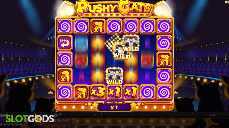 Pushy Cats Slot - Screenshot 3