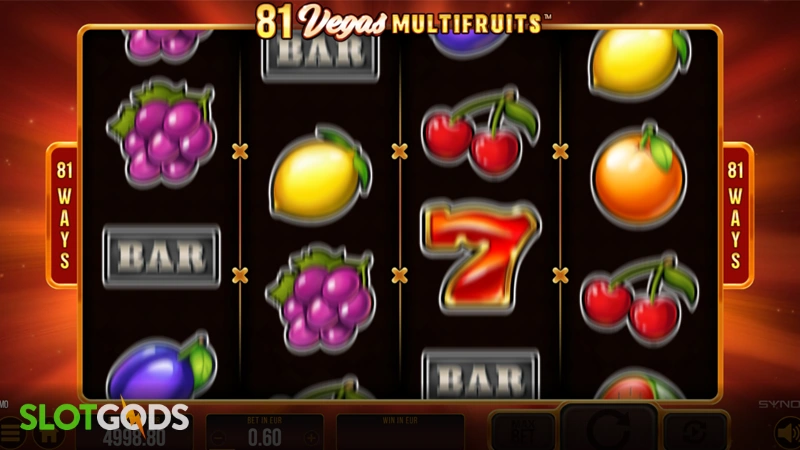 81 Vegas Multi Fruits Slot - Screenshot 1