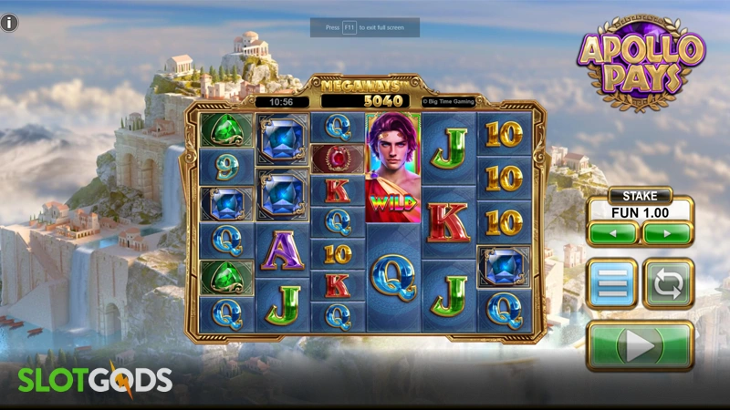 Apollo Pays Megaways Slot - Screenshot 1
