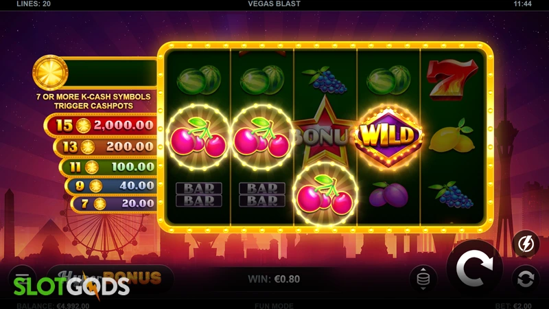 Vegas Blast Slot - Screenshot 2
