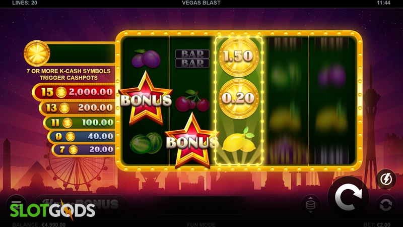 Vegas Blast Slot - Screenshot 3