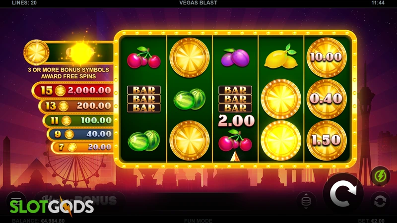 Vegas Blast Slot - Screenshot 4