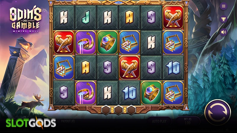 Odin's Gamble Slot - Screenshot 1