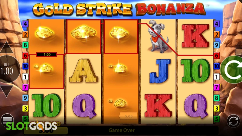 Gold Strike Bonanza Slot - Screenshot 1