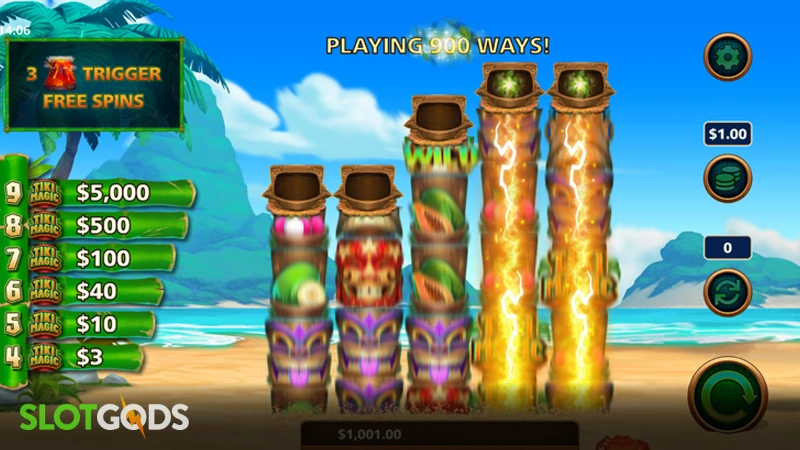 Tiki Magic Slot - Screenshot 2