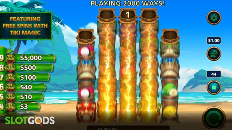 Tiki Magic Slot - Screenshot 3
