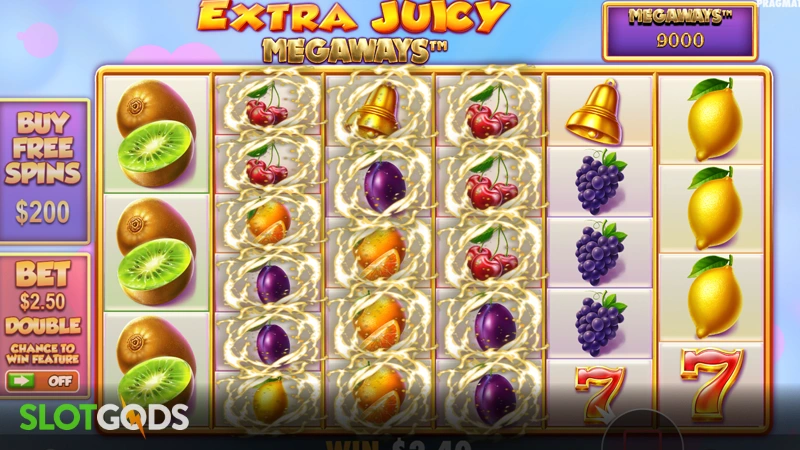 Extra Juicy Megaways Slot - Screenshot 1