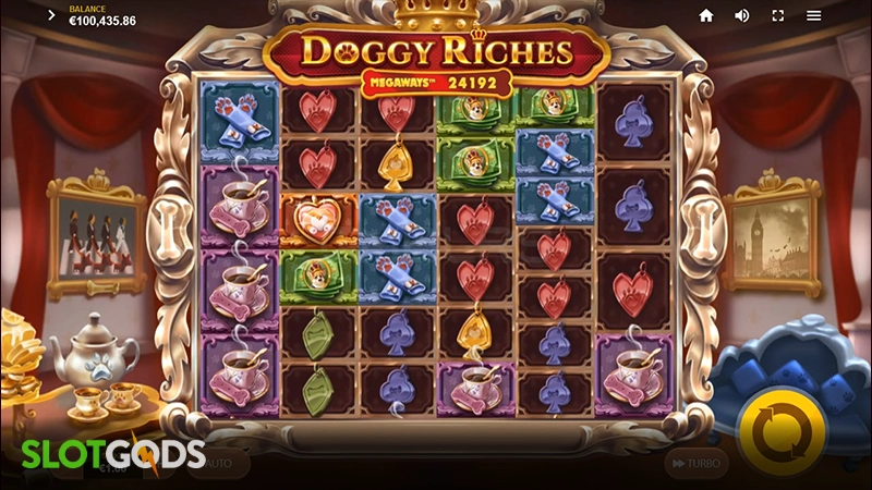 Doggy Riches Megaways Slot - Screenshot 1