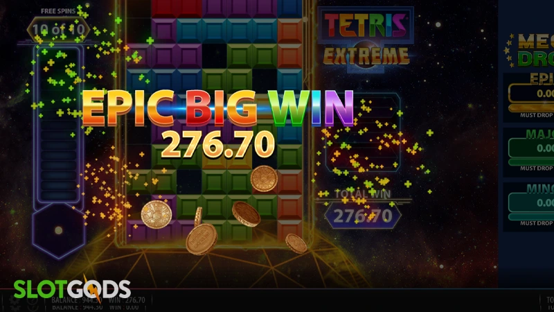 Tetris Extreme Slot - Screenshot 2