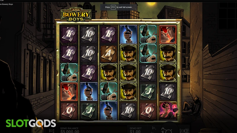 The Bowery Boys Slot - Screenshot 2