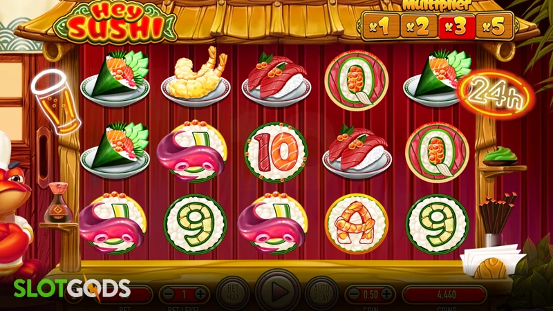 Hey Sushi Slot - Screenshot 1