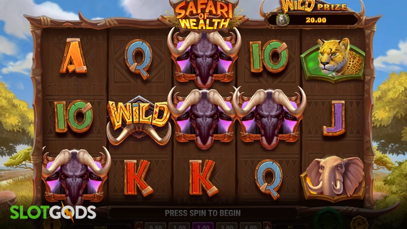 Safari of Wealth Slot - Screenshot 1