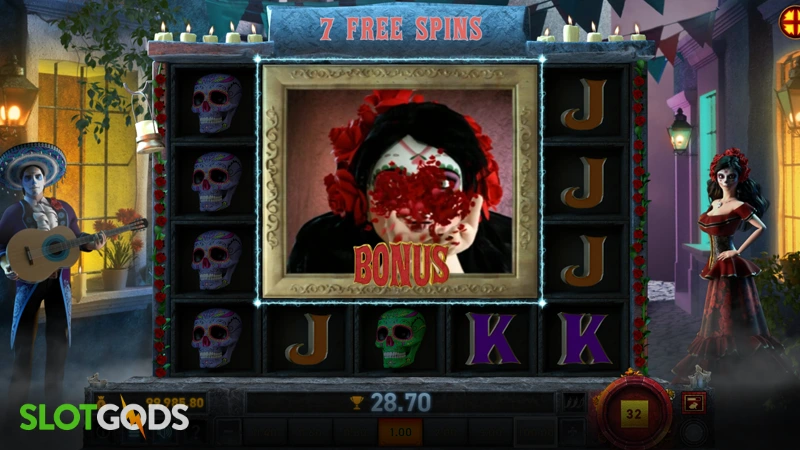 Los Muertos™ Slot - Screenshot 3