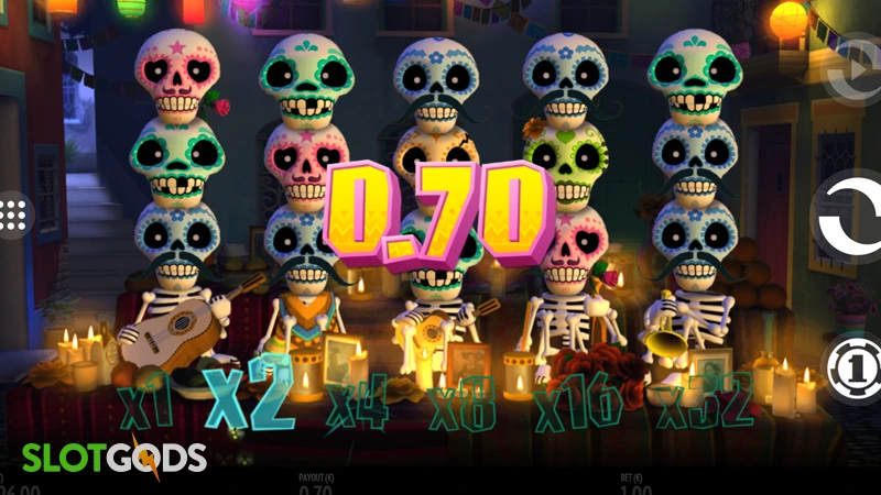 Esqueleto Explosivo Slot - Screenshot 2