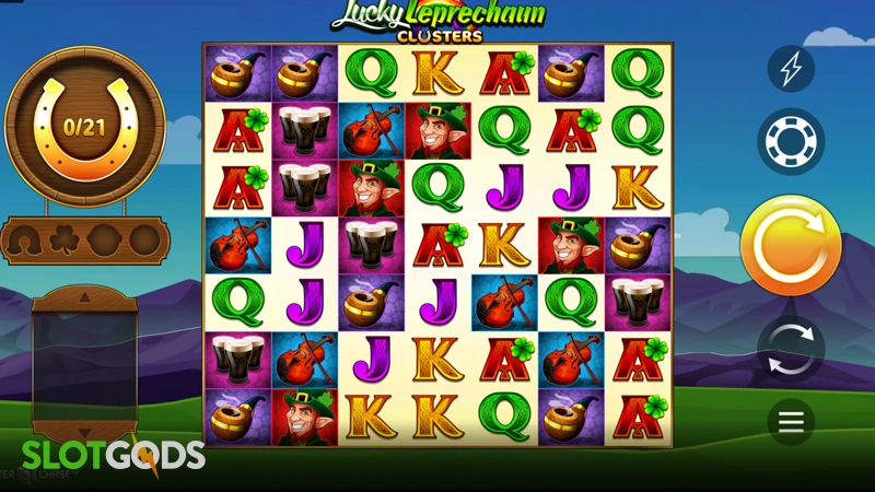 Lucky Leprechaun Clusters Slot - Screenshot 1