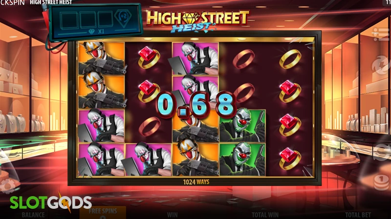 High Street Heist Online Slot by Quickspin