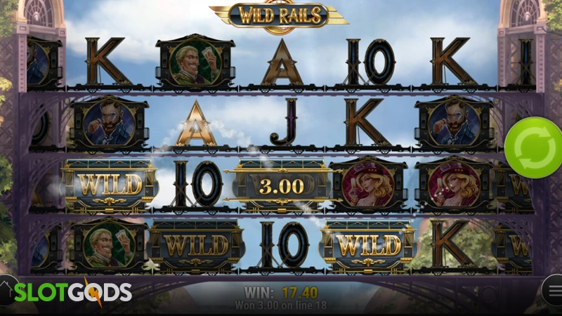 Wild Rails Slot - Screenshot 2