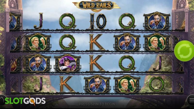 Wild Rails Slot - Screenshot 1