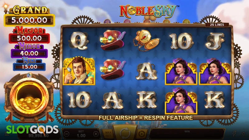 Noble Sky Slot - Screenshot 2