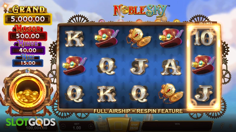 Noble Sky Slot - Screenshot 4
