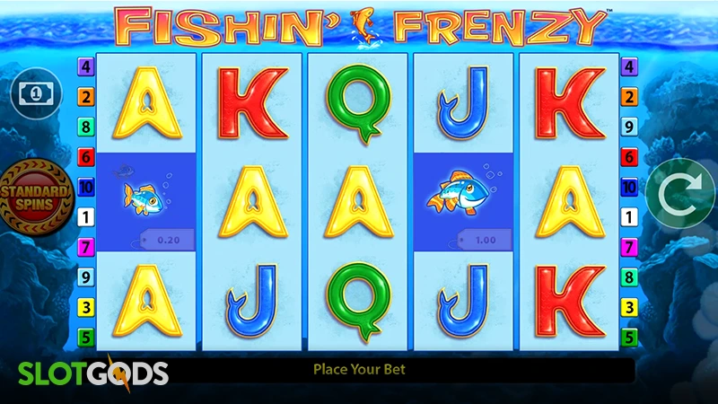 Fishin' Frenzy: Fortune Spins Online Slot by Blueprint Gaming