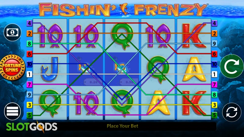 Fishin' Frenzy: Fortune Spins Slot - Screenshot 3