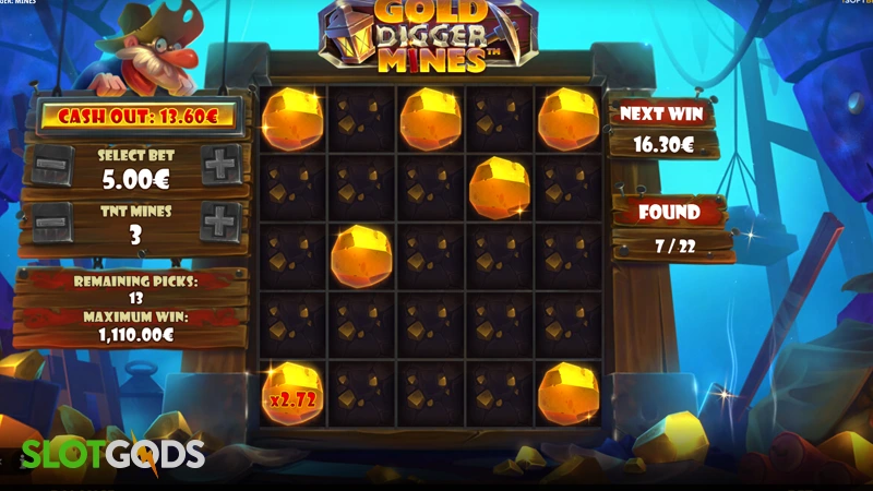 Gold Digger: Mines Slot - Screenshot 1
