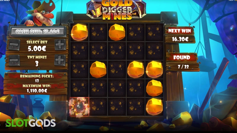 Gold Digger: Mines Slot - Screenshot 3