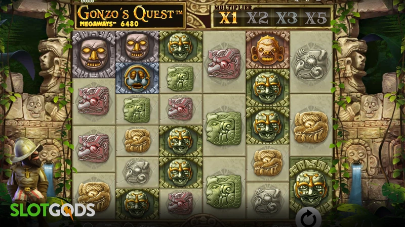 Gonzo's Quest Megaways Slot - Screenshot 1