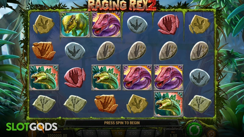 Raging Rex 2 Slot - Screenshot 1
