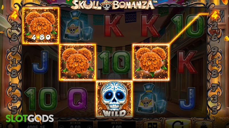 Skull Bonanza Slot - Screenshot 4