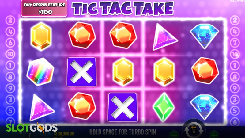 Tic Tac Take Slot - Screenshot 1