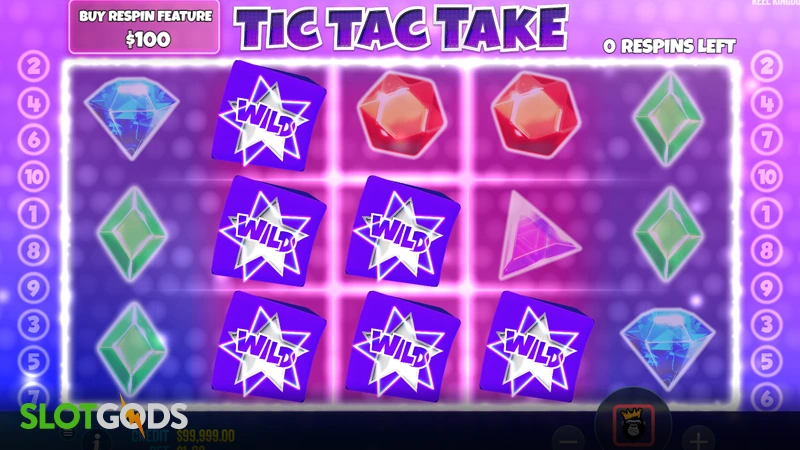 Tic Tac Take Slot - Screenshot 3