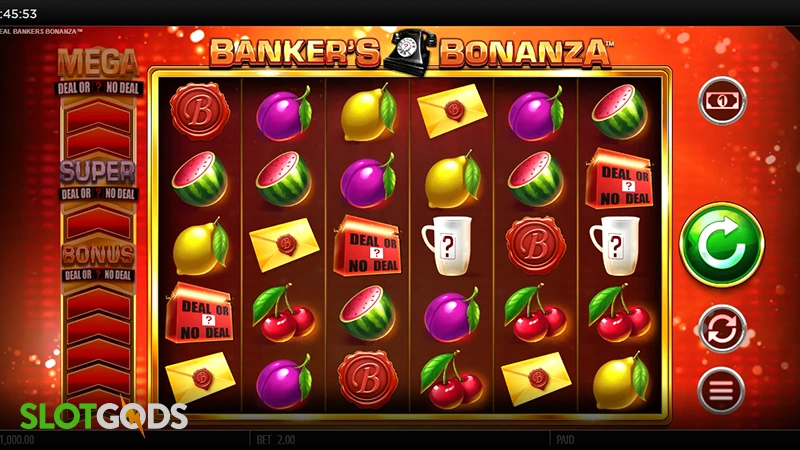 Deal or No Deal Banker's Bonanza Slot - Screenshot 1