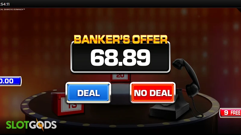 Deal or No Deal Banker's Bonanza Slot - Screenshot 3