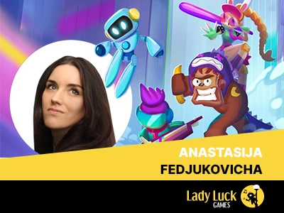 Lady Luck Games Anastasija Fedjukovicha promoted to Senior Game Artist