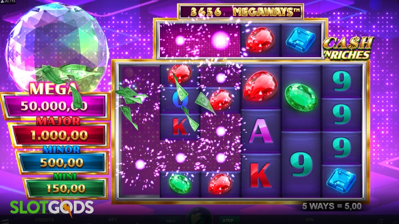 Cash 'N Riches Megaways Slot - Screenshot 3