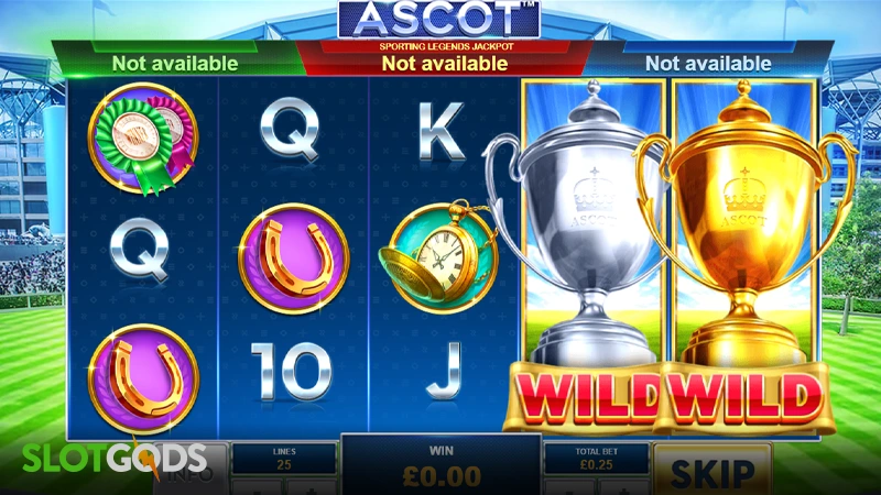 Ascot: Sporting Legends Slot - Screenshot 2
