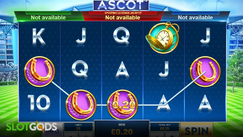 Ascot: Sporting Legends Slot - Screenshot 1