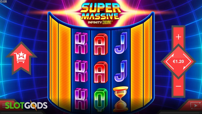 Super Massive Infinity Reels Slot - Screenshot 1