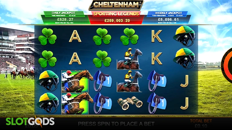 Cheltenham Sporting Legends Slot - Screenshot 1
