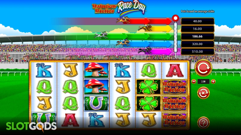 Rainbow Riches Race Day Slot - Screenshot 1