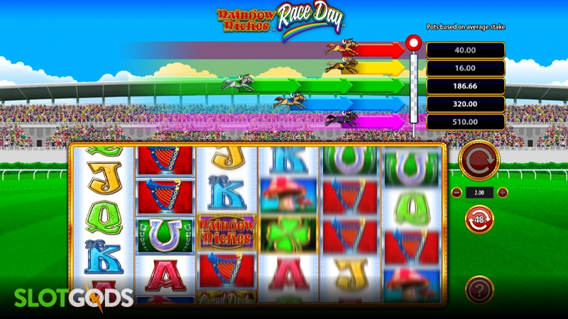 Rainbow Riches Race Day Slot - Screenshot 2