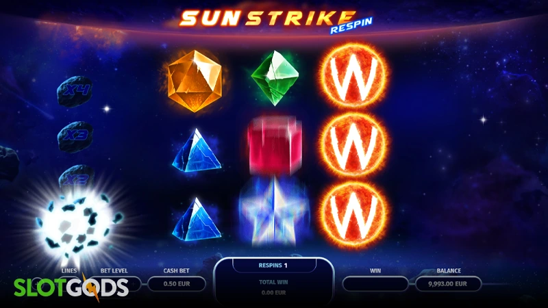Sunstrike Respin Slot - Screenshot 1