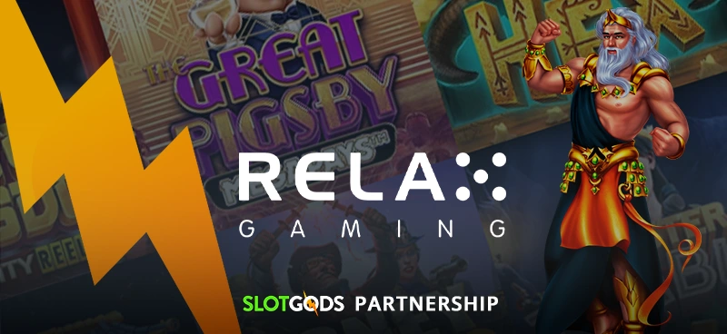 Relax Gaming announced as tenth Slot Gods media partner