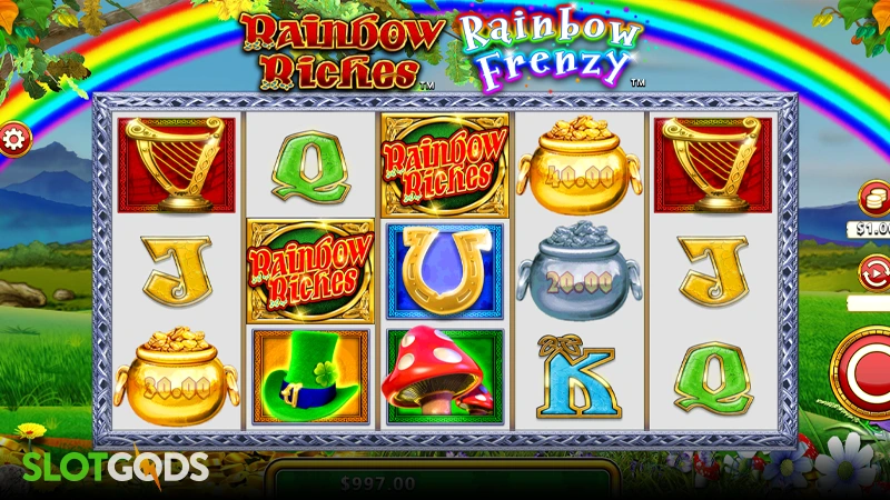 Rainbow Riches Rainbow Frenzy Online Slot by SG Digital