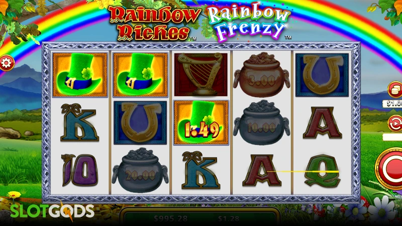 Rainbow Riches Rainbow Frenzy Slot - Screenshot 2