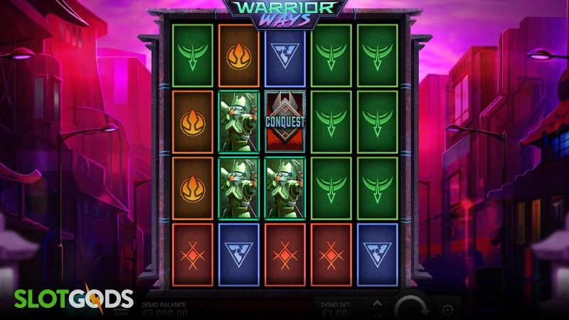 Warrior Ways Slot - Screenshot 1