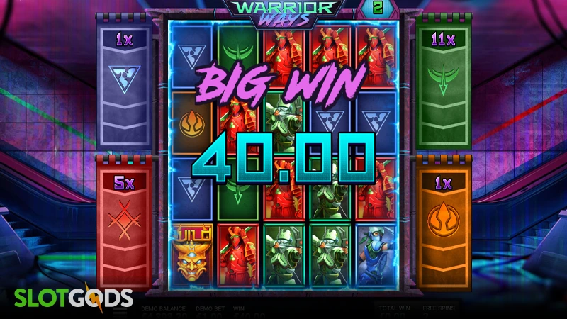 Warrior Ways Slot - Screenshot 4
