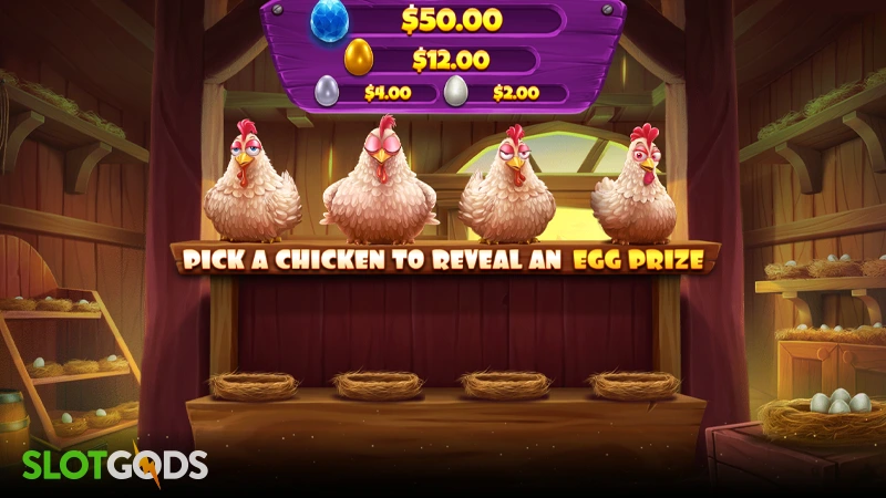 Chicken Chase Slot - Screenshot 2